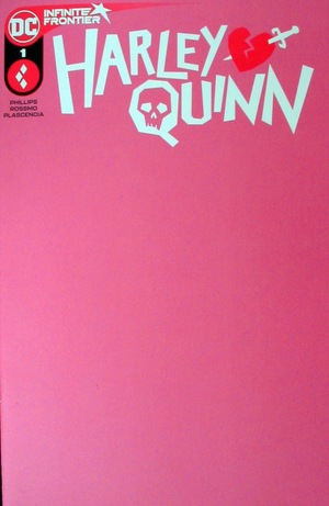 [Harley Quinn (series 4) 1 (variant cardstock blank pink cover)]