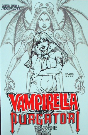 [Vampirella Versus Purgatori #1 (Retailer Incentive Sketch Cover - Joseph Michael Linsner)]