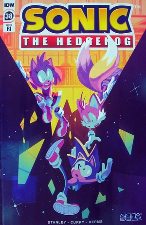[Sonic the Hedgehog (series 2) #38 (Retailer Incentive Cover - Nathalie Fourdraine)]
