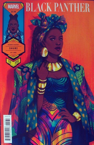 [Black Panther (series 7) No. 24 (variant Women's History Month cover - Jen Bartel)]