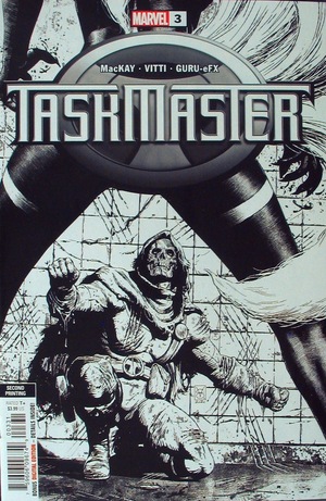 [Taskmaster (series 3) No. 3 (2nd printing, variant B&W cover - Valerio Giangiordano)]