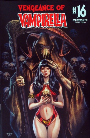 [Vengeance of Vampirella (series 2) #16 (Bonus FOC Variant Cover - Michael Santamaria)]
