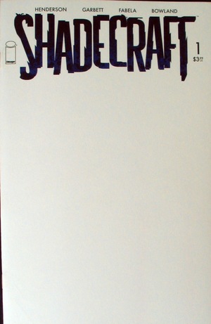 [Shadecraft #1 (1st printing, Variant Blank Cover)]