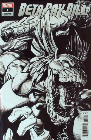 [Beta Ray Bill No. 1 (1st printing, variant B&W cover - Ryan Stegman)]