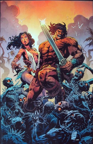 [Cimmerian - Iron Shadows in the Moon #1 (Cover F - Brian Level Virgin Incentive)]