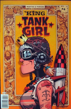 [King Tank Girl #4 (regular cover - Brett Parson)]