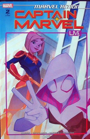 [Marvel Action: Captain Marvel (series 2) #2 (retailer incentive cover - Kaela Lash)]