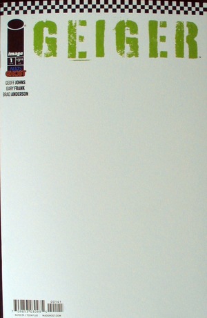 [Geiger #1 (1st printing, Cover D - blank)]