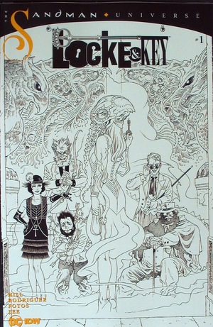 [Locke & Key / Sandman - Hell & Gone #1 (Retailer Incentive Cover A - Gabriel Rodriguez B&W)]