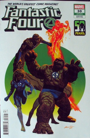 [Fantastic Four (series 6) No. 30 (variant Man-Thing cover - Daniel Acuna)]