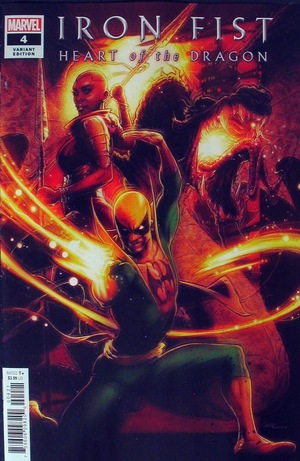 [Iron Fist - Heart of the Dragon No. 4 (variant cover - Kaare Andrews)]