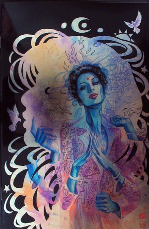 [Many Deaths of Laila Starr #1 (1st printing, variant foil virgin Black Death cover - David Mack)]