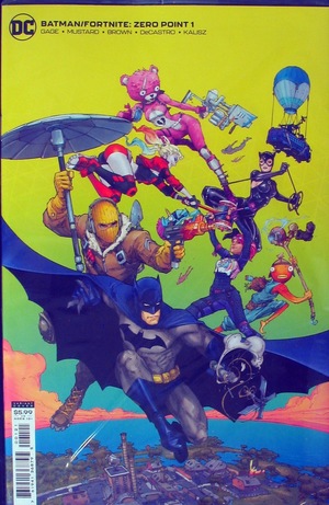 [Batman / Fortnite - Zero Point 1 (1st printing, variant cardstock cover - Kenneth Rocafort, in unopened polybag)]