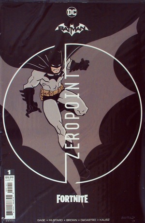 [Batman / Fortnite - Zero Point 1 (1st printing, variant cardstock cover - Donald Mustard, in unopened polybag)]