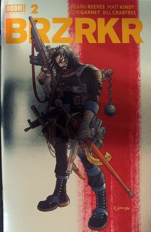 [BRZRKR #2 (1st printing, variant foil cover - Rafael Grampa)]