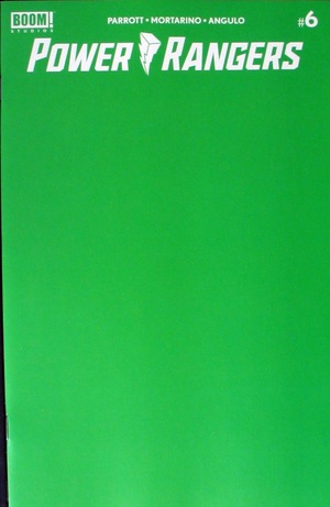 [Power Rangers #6 (variant blank green cover)]