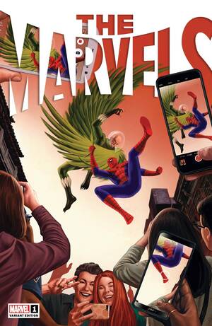 [The Marvels No. 1 (1st printing, variant cover - Steve Epting)]