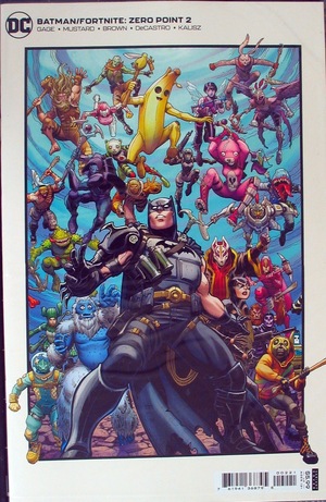 [Batman / Fortnite - Zero Point 2 (1st printing, variant cardstock cover - Art Adams, in unopened polybag)]