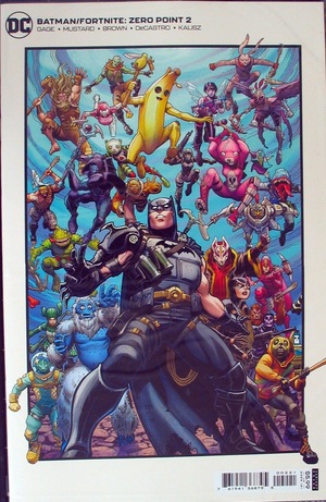 [Batman / Fortnite - Zero Point 2 (1st printing, variant cardstock cover - Art Adams, in unopened polybag)]