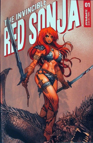 [Invincible Red Sonja #1 (Premium Edition Cover - Moritat)]