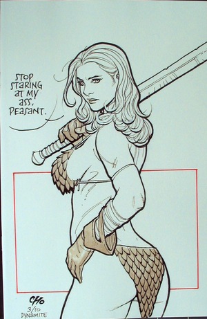 [Invincible Red Sonja #1 (Retailer Incentive Virgin Cover - Frank Cho)]