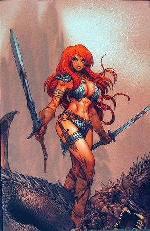 [Invincible Red Sonja #1 (Bonus FOC Incentive Virgin Cover - Moritat)]