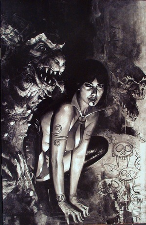 [Vampirella (series 8) #19 (Bonus FOC Incentive B&W Virgin Cover - Marco Mastrazzo)]