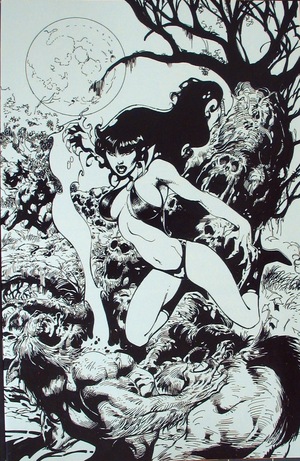 [Vampirella (series 8) #19 (Bonus FOC Incentive B&W Virgin Cover - Roberto Castro)]