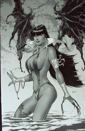 [Vampirella (series 8) #19 (Bonus FOC Incentive B&W Virgin Cover - RB White)]