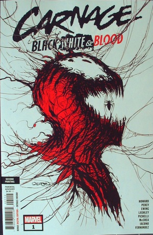 [Carnage: Black, White & Blood No. 1 (2nd printing, standard cover - Patrick Gleason)]