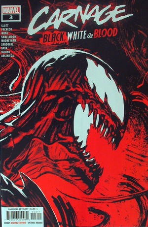 [Carnage: Black, White & Blood No. 3 (standard cover - Greg Smallwood)]