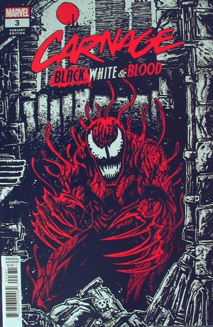 [Carnage: Black, White & Blood No. 3 (variant cover - Kevin Eastman)]
