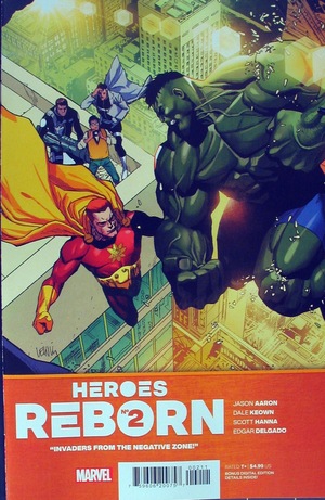 [Heroes Reborn (series 3) No. 2 (standard connecting cover - Leinil Francis Yu)]