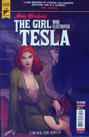 [Minky Woodcock - The Girl Who Electrified Tesla #2 (Cover A - Lenka Simeckova)]