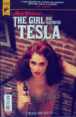 [Minky Woodcock - The Girl Who Electrified Tesla #2 (Cover B - photo)]