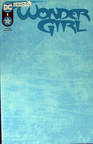 [Wonder Girl (series 2) 1 (variant cardstock blank cover)]