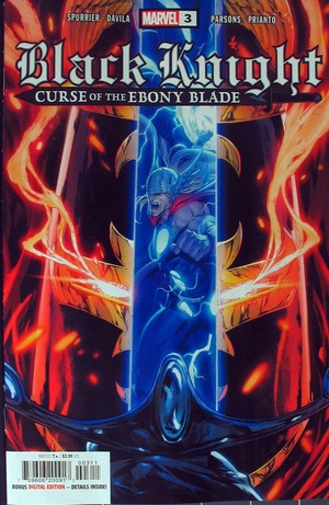 [Black Knight - Curse of the Ebony Blade No. 3 (standard cover - Iban Coello)]