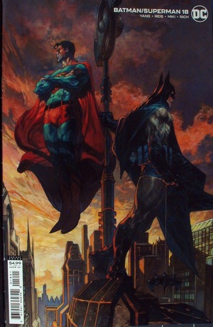 [Batman / Superman (series 2) 18 (variant cardstock cover - Simone Bianchi)]