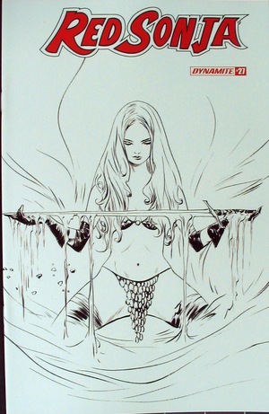[Red Sonja (series 8) Issue #27 (Retailer Incentive B&W Cover - Jae Lee)]