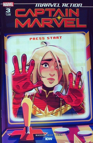 [Marvel Action: Captain Marvel (series 2) #3 (regular cover - Sweeney Boo)]