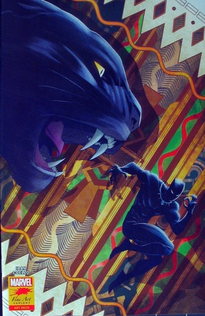 [Black Panther (series 7) No. 25 (variant Fine Art cover: Art Deco - Iban Coello)]