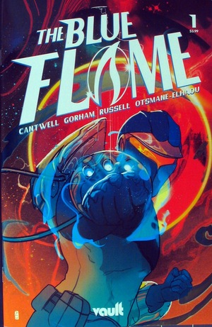 [Blue Flame #1 (variant foil cover - Christian Ward)]