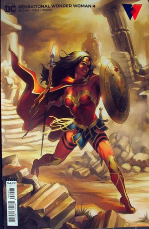 [Sensational Wonder Woman 4 (variant cardstock cover - Meghan Hetrick)]