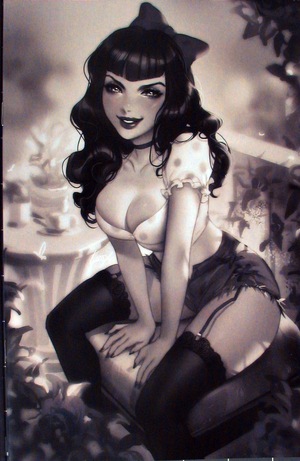 [Bettie Page - The Curse of the Banshee #1 (Bonus FOC Incentive B&W Virgin Cover - Leirex Lei)]