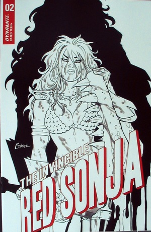 [Invincible Red Sonja #2 (Retailer Incentive B&W Cover - Amanda Conner)]