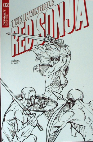 [Invincible Red Sonja #2 (Retailer Incentive Sketch Cover - Joseph Michael Linsner)]
