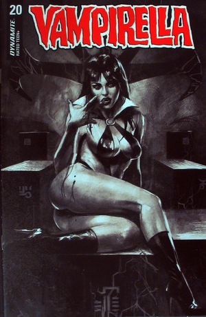 [Vampirella (series 8) #20 (Retailer Incentive B&W Cover - Marco Mastrazzo)]