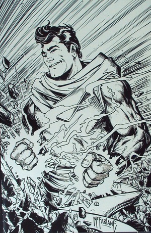 [Fire Power #12 (variant B&W virgin cover - Todd McFarlane)]