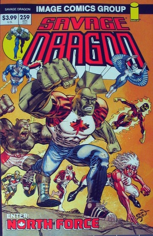 [Savage Dragon (series 2) #259 (variant retro trade dress cover)]