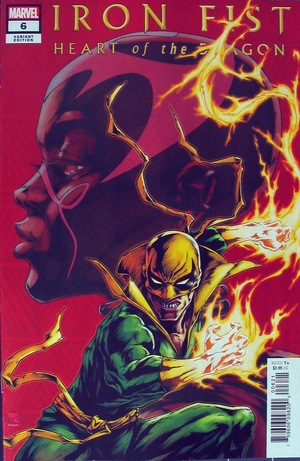 [Iron Fist - Heart of the Dragon No. 6 (variant cover - Takashi Okazaki)]